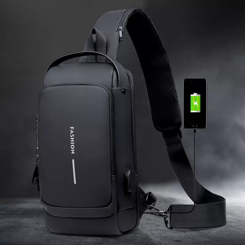 Bolso Con Usb Carga Impermeable ¡PAGA AL RICIBIR!